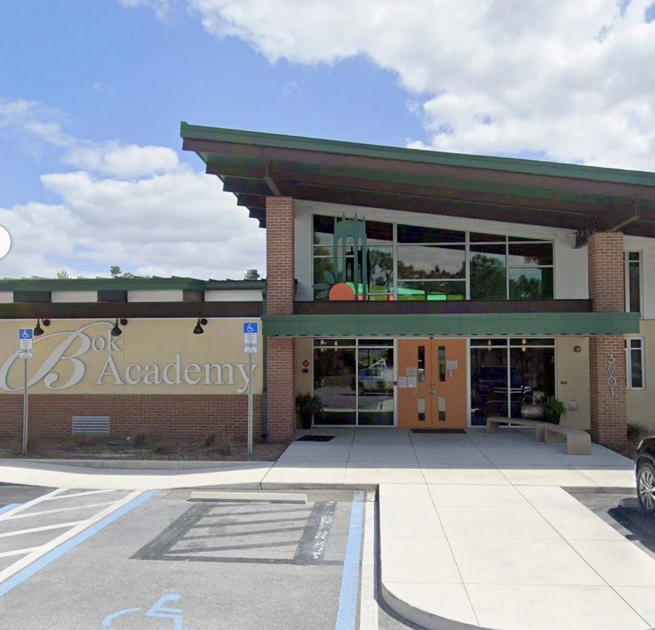 Commercial painting and epoxy flooring services for schools by The Right Touch Painting in Central Florida.
