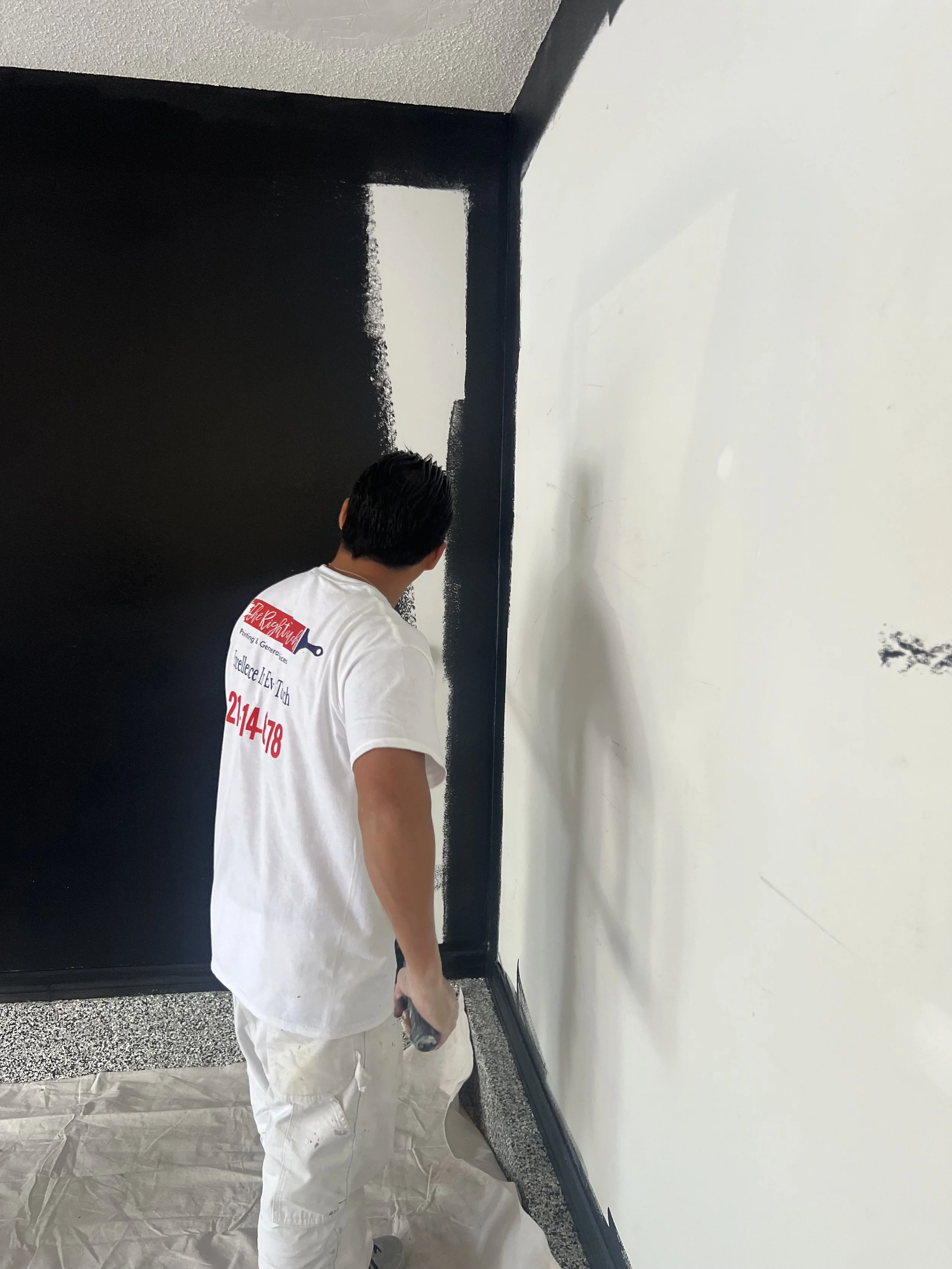 Professional interior painting by The Right Touch Painting using premium materials and expert craftsmanship in Central Florida.