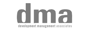 DMA Logo and the words 'development management associates' below.