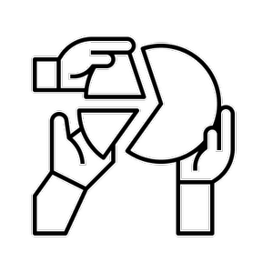 Line drawing of a person wearing headphones and holding a microphone, possibly singing or speaking.