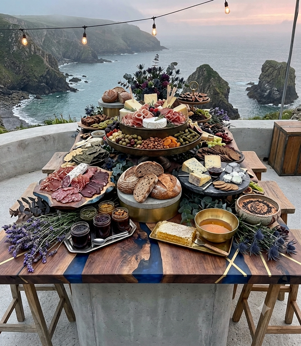 charcuterie, grazing table, cocktail hour, appetizers, los angeles, orange county, brunch, lunch, baby shower catering, bridal shower catering, corporate catering