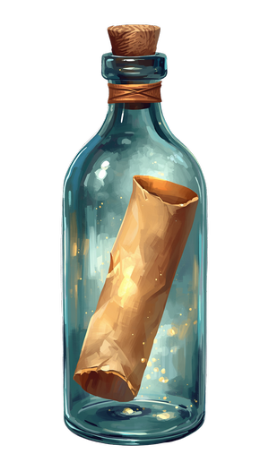 Message in a bottle