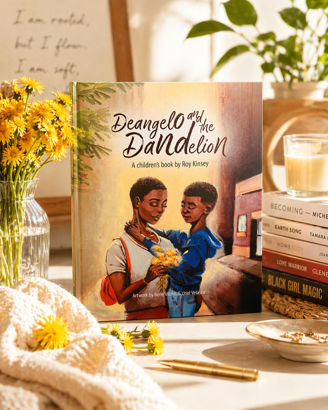 Deangelo and the Dandelion: A Children’s Book by Roy Kinsey