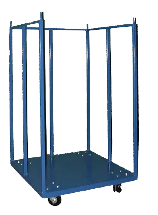 Four Post Open End Square Tube Sling Cart