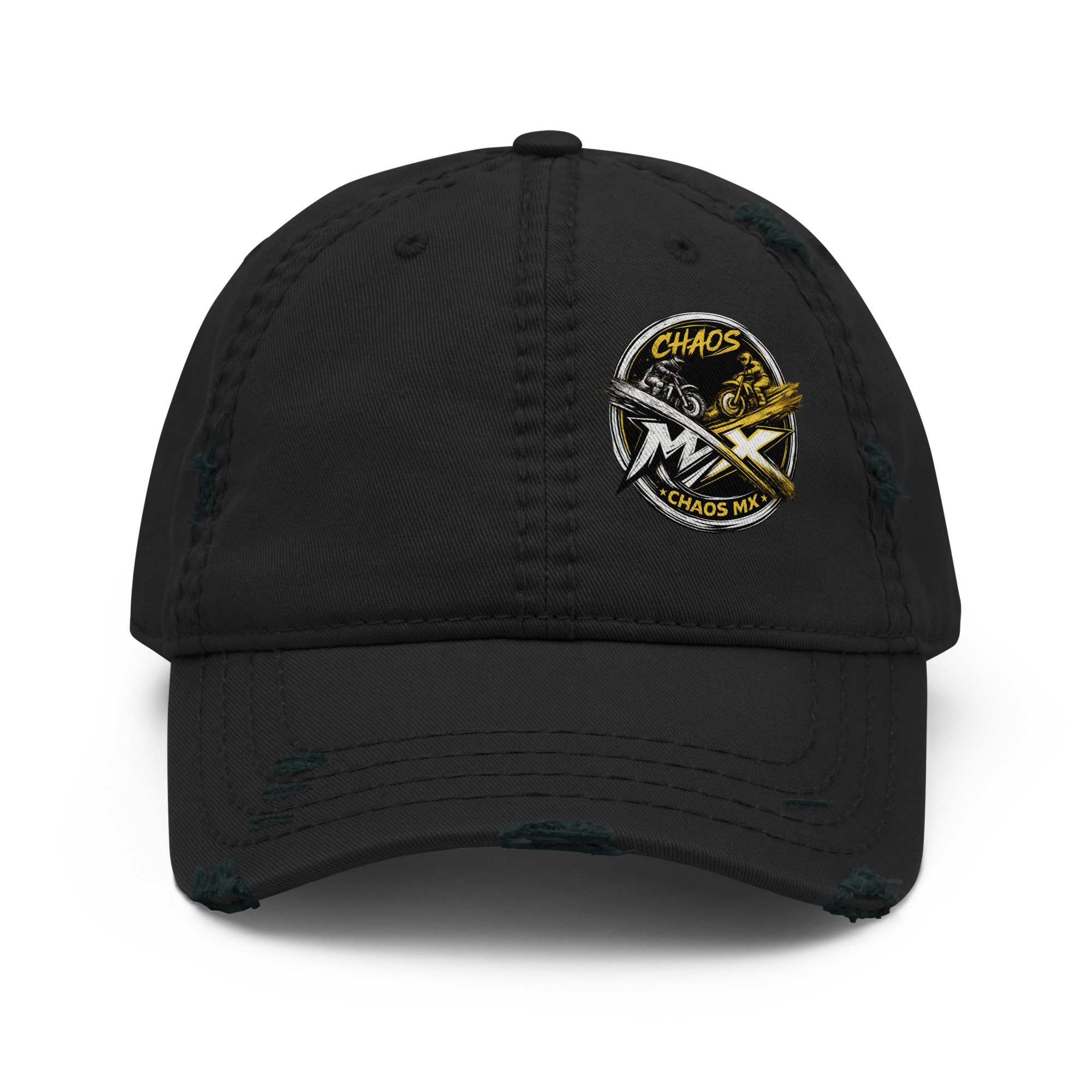 Chaos MX Logo- Distressed Dad Hat