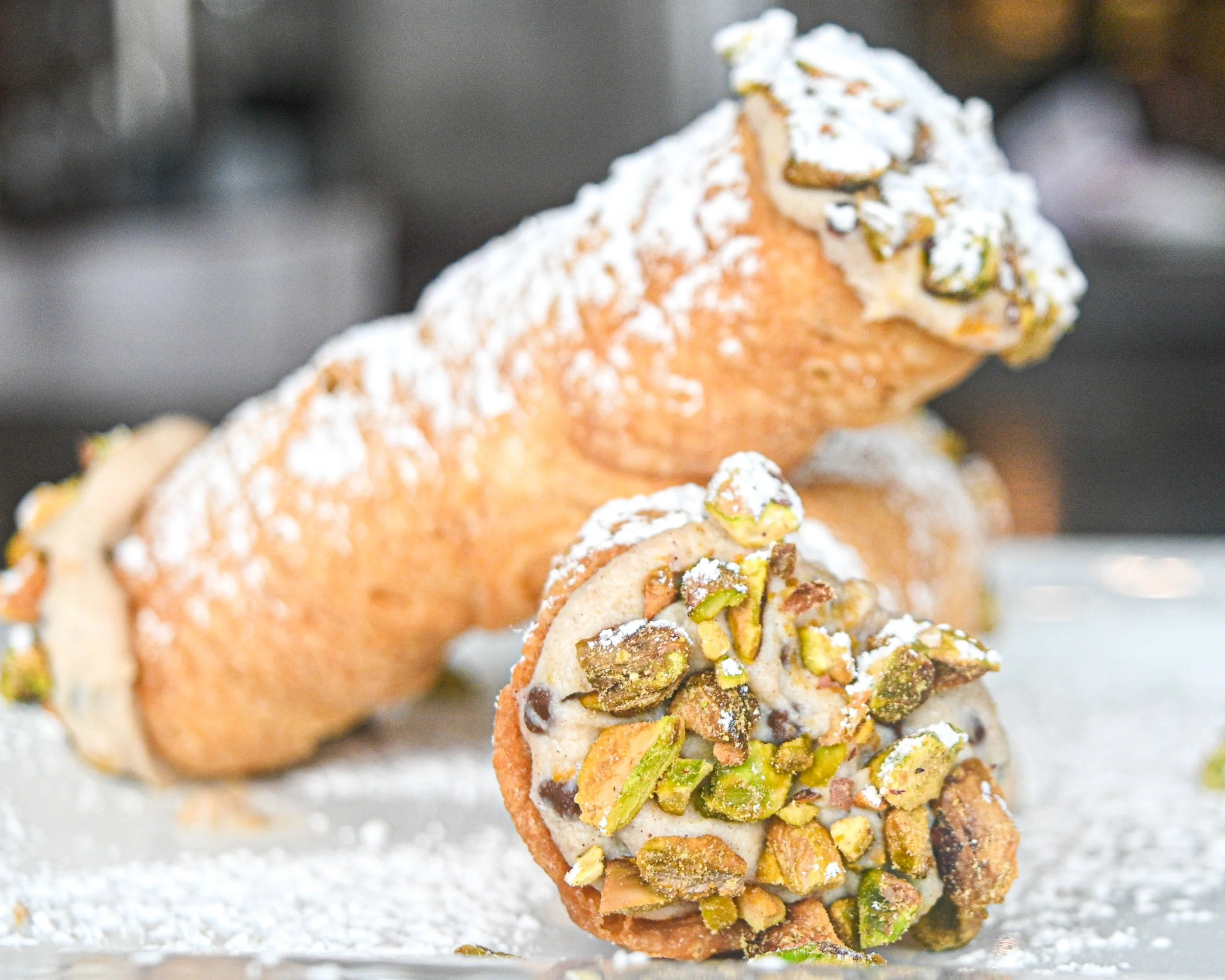 Pistachio Cannoli