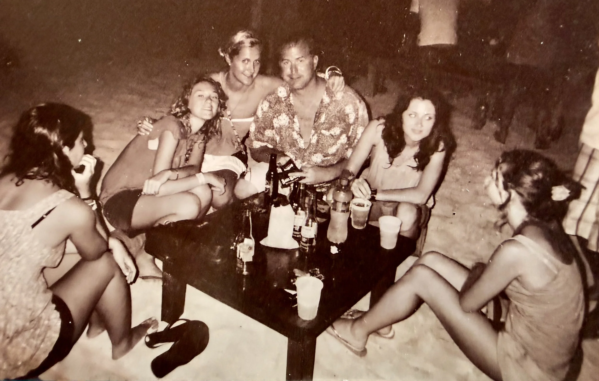 Partying in Mexico. Isla Mujeres
