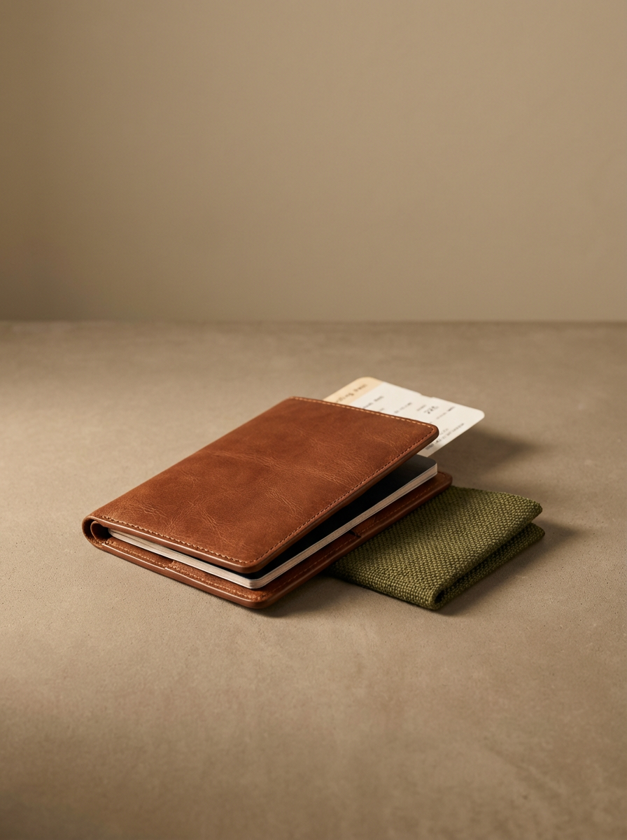 Leather Passport Holder