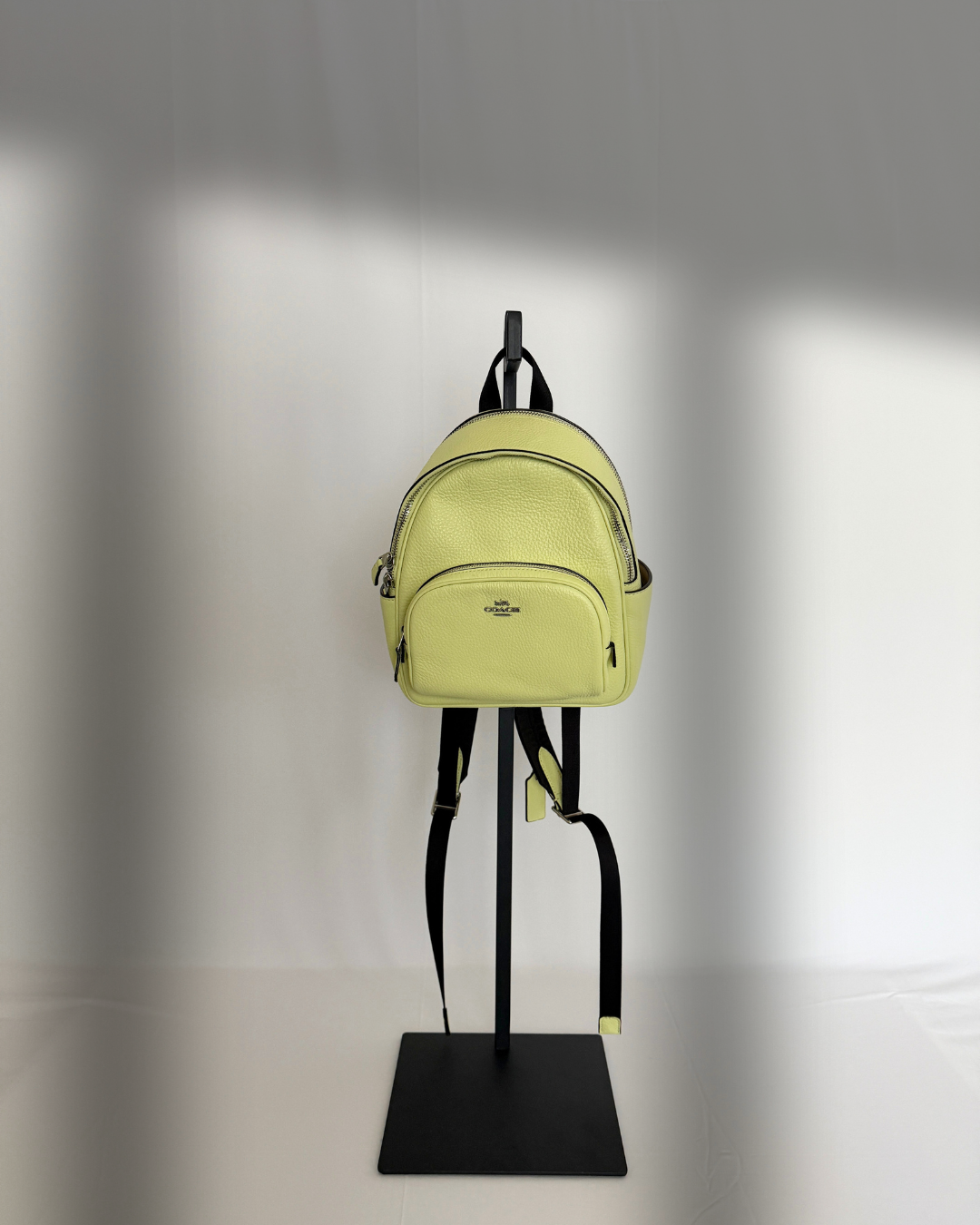 Coach Mini Court Backpack | Pale Lime