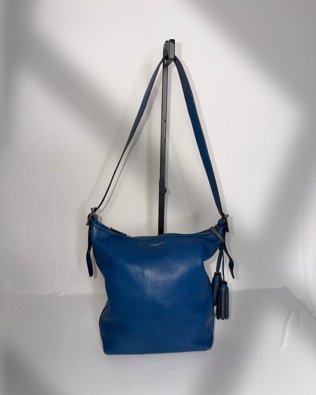 Coach Legacy Duffle | Deep Cobalt Blue Leather