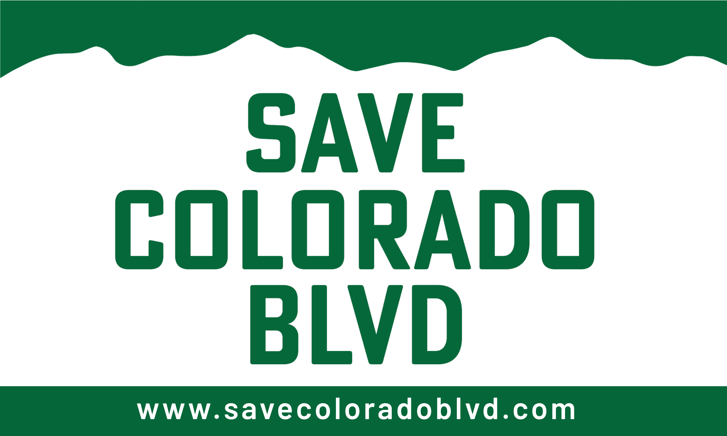 Save Colorado Blvd, www.savecoloradoblvd.com