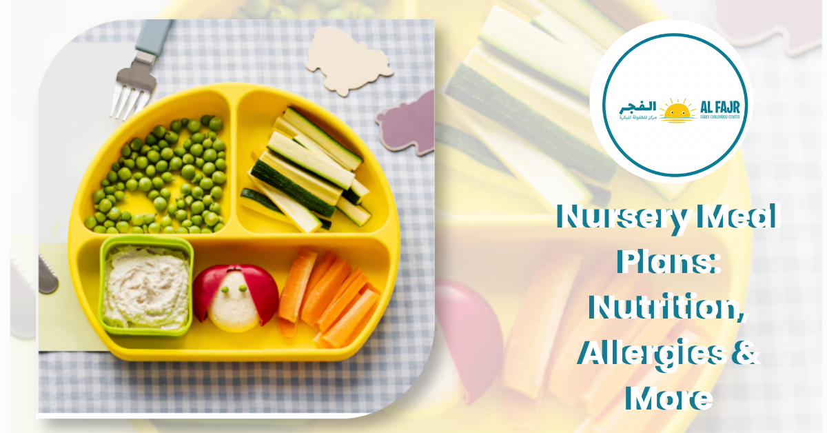 Nursery Meal Plans Dubai - Healthy Toddler Meal at Al Fajr