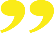 Yellow quotation marks