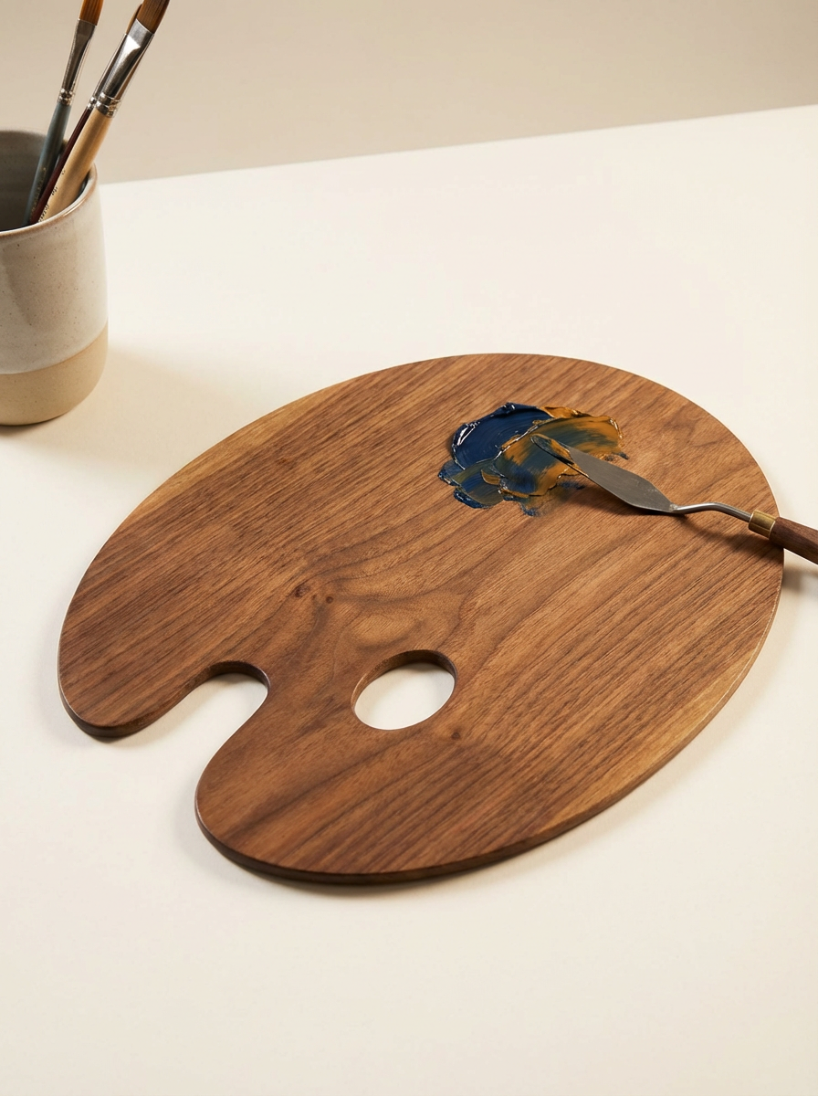 Handcrafted Wood Palette