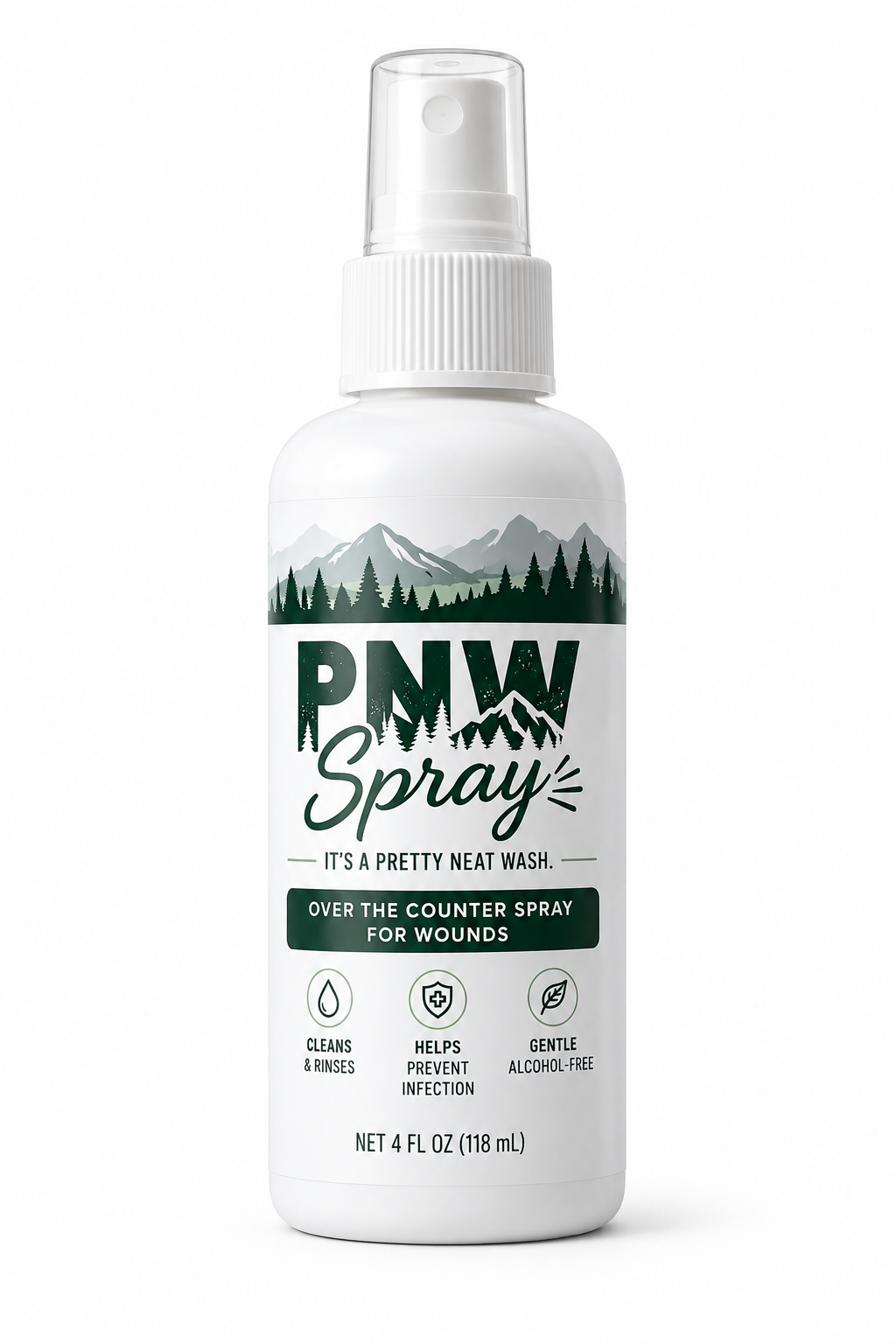 4oz Spray Bottle