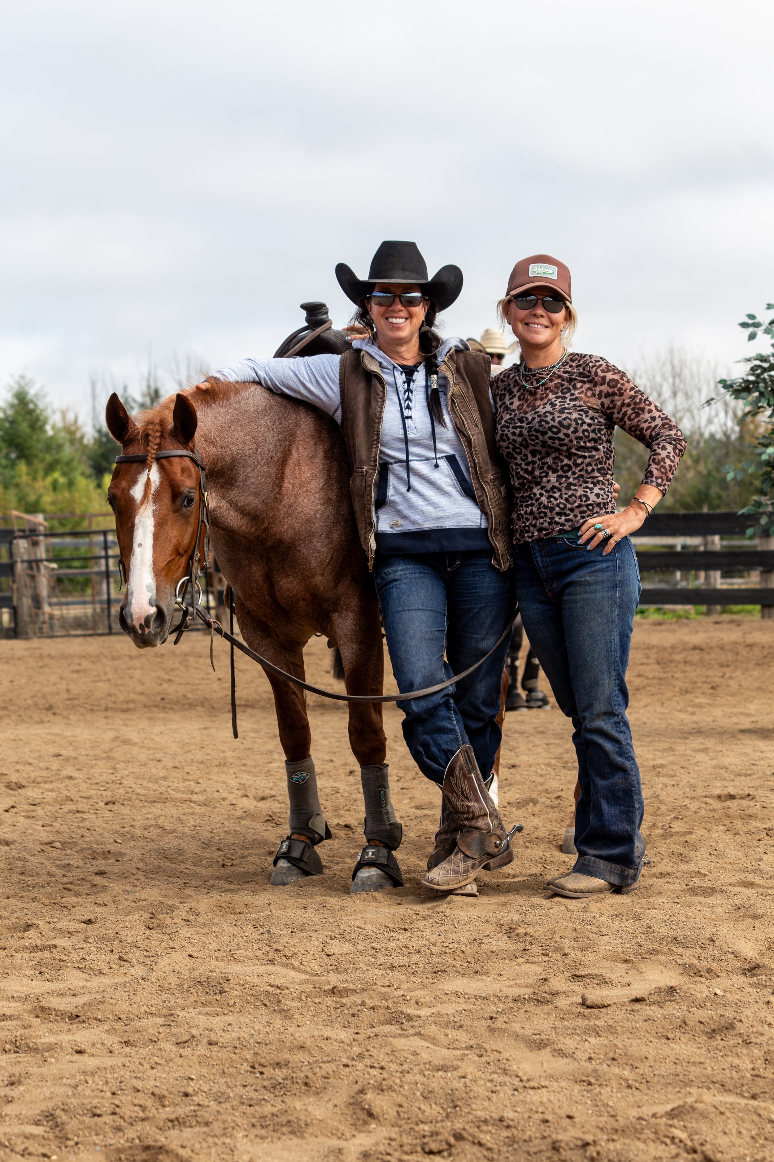 Chrissa Wright and Tabitha Smith