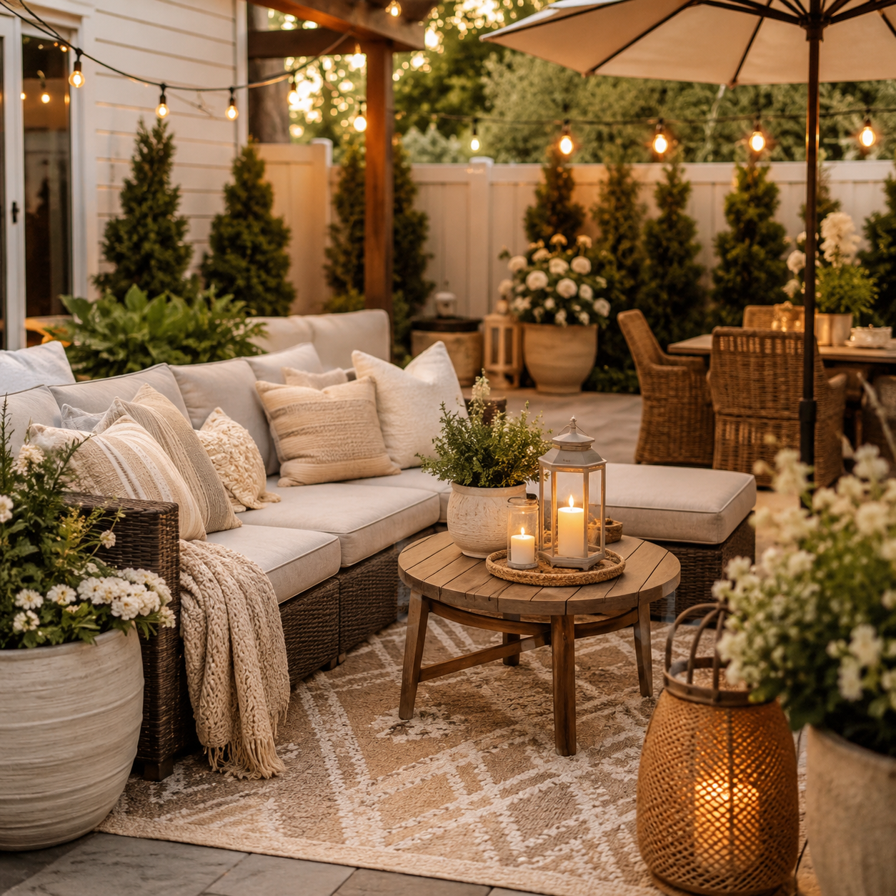 10 Cozy Outdoor Patio Ideas to Transform Your Backyard on a Budget