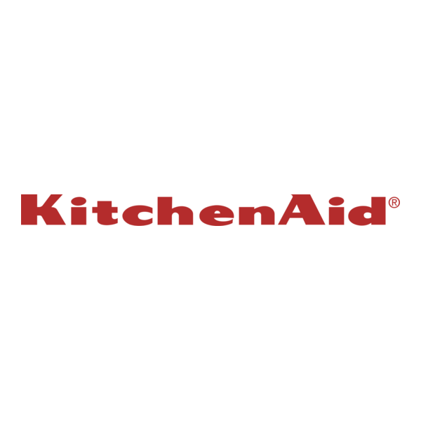 KitchenAid logo in red text on a white background