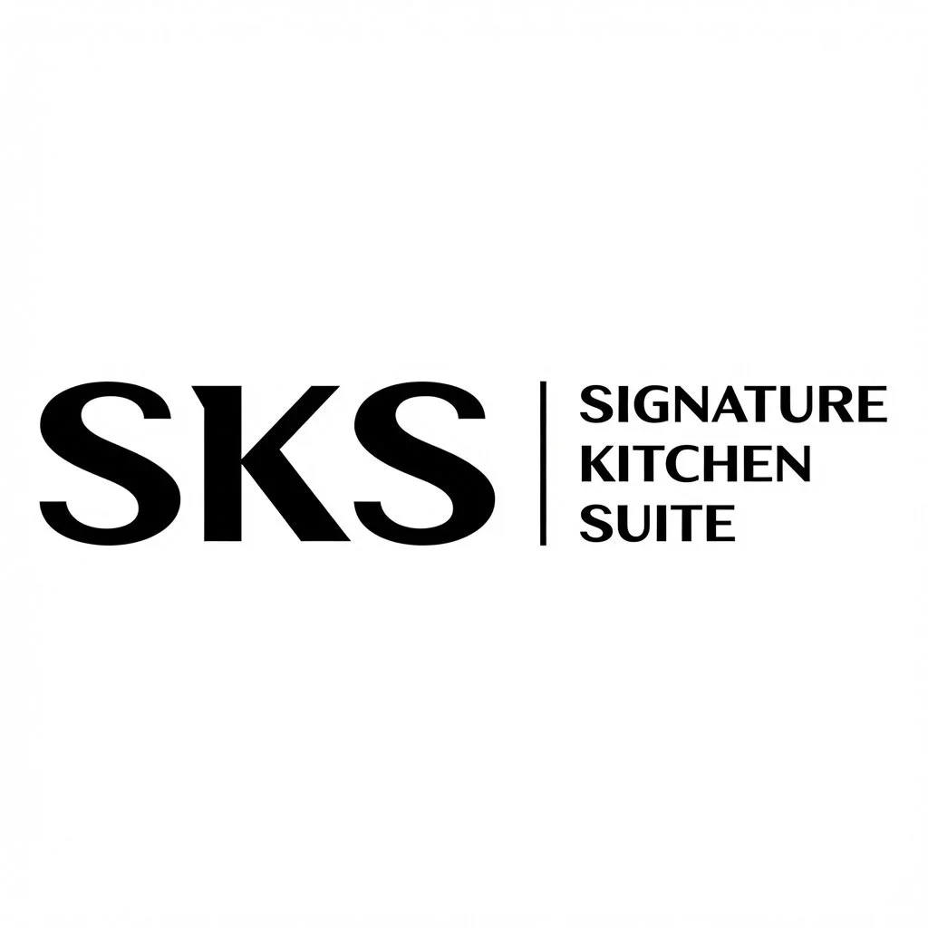 Logo for Signature Kitchen Suite, with the letters 'SKS' on the left and the words 'Signature Kitchen Suite' on the right, separated by a vertical line.