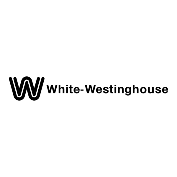 Logo of White-Westinghouse with a stylized 'W' and the company name.