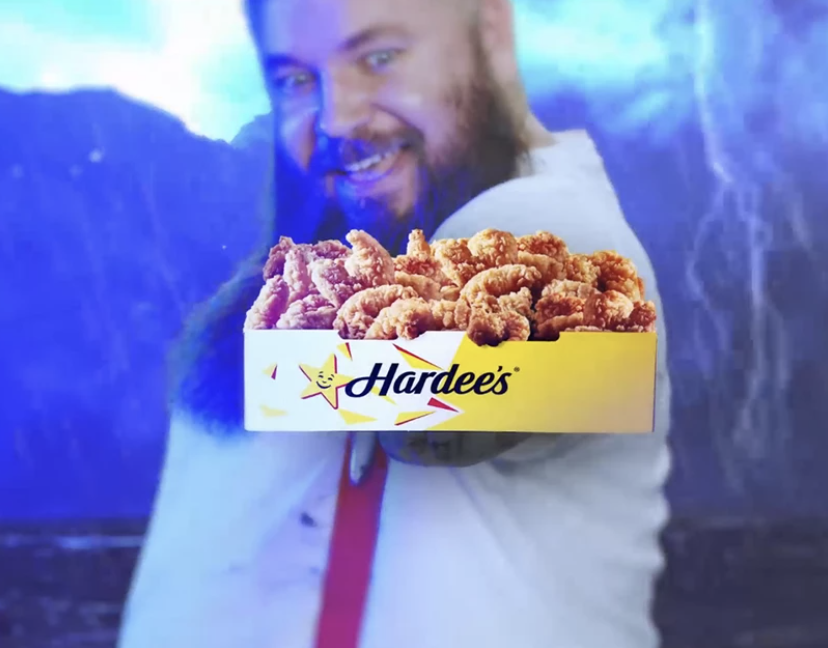 Hardee's - Give A Man A Shrimp