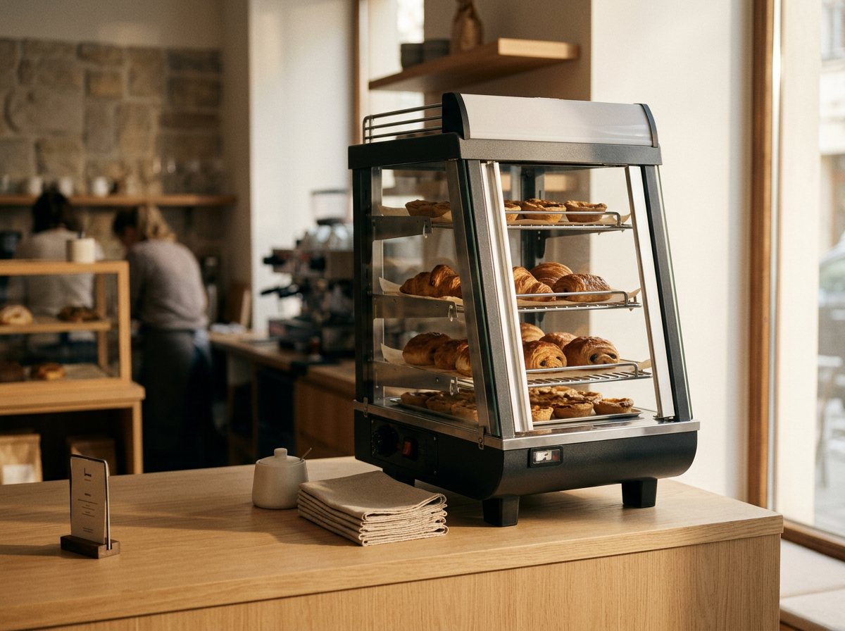 Display Case Heated | Corners Supply