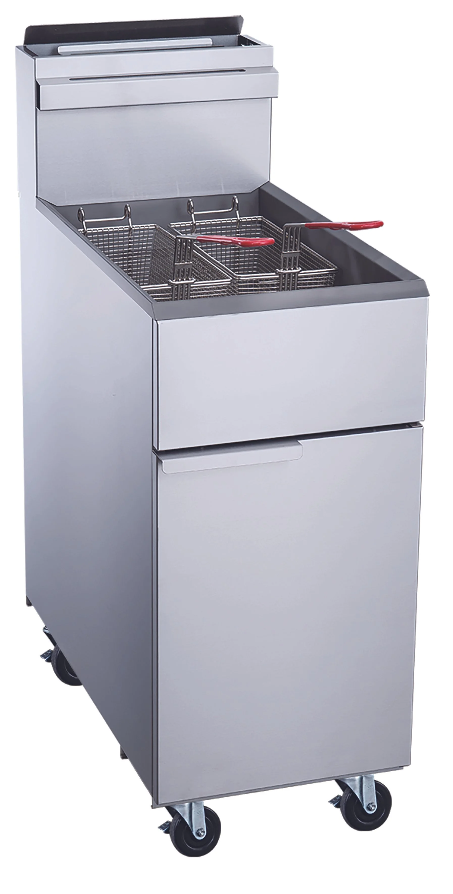 Dukers DCF3-LPG – 40 lb Liquid Propane Commercial Deep Fryer | Corners Supply