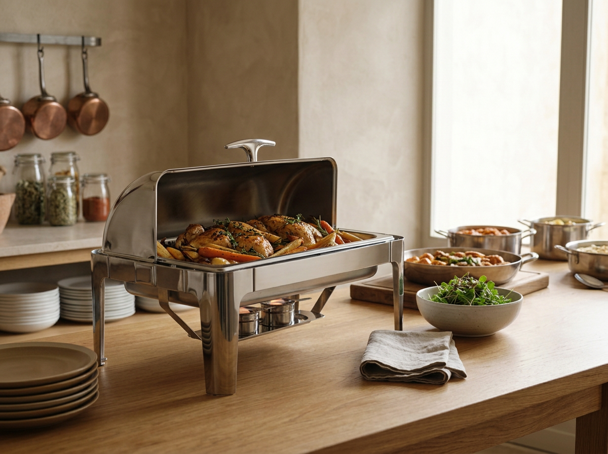 Atlantis Chafer Full Size 8 & 6 QT | Corners Supply
