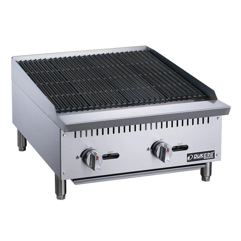 Dukers DCCB24 – 24" Countertop Commercial Charbroiler | Corners Supply