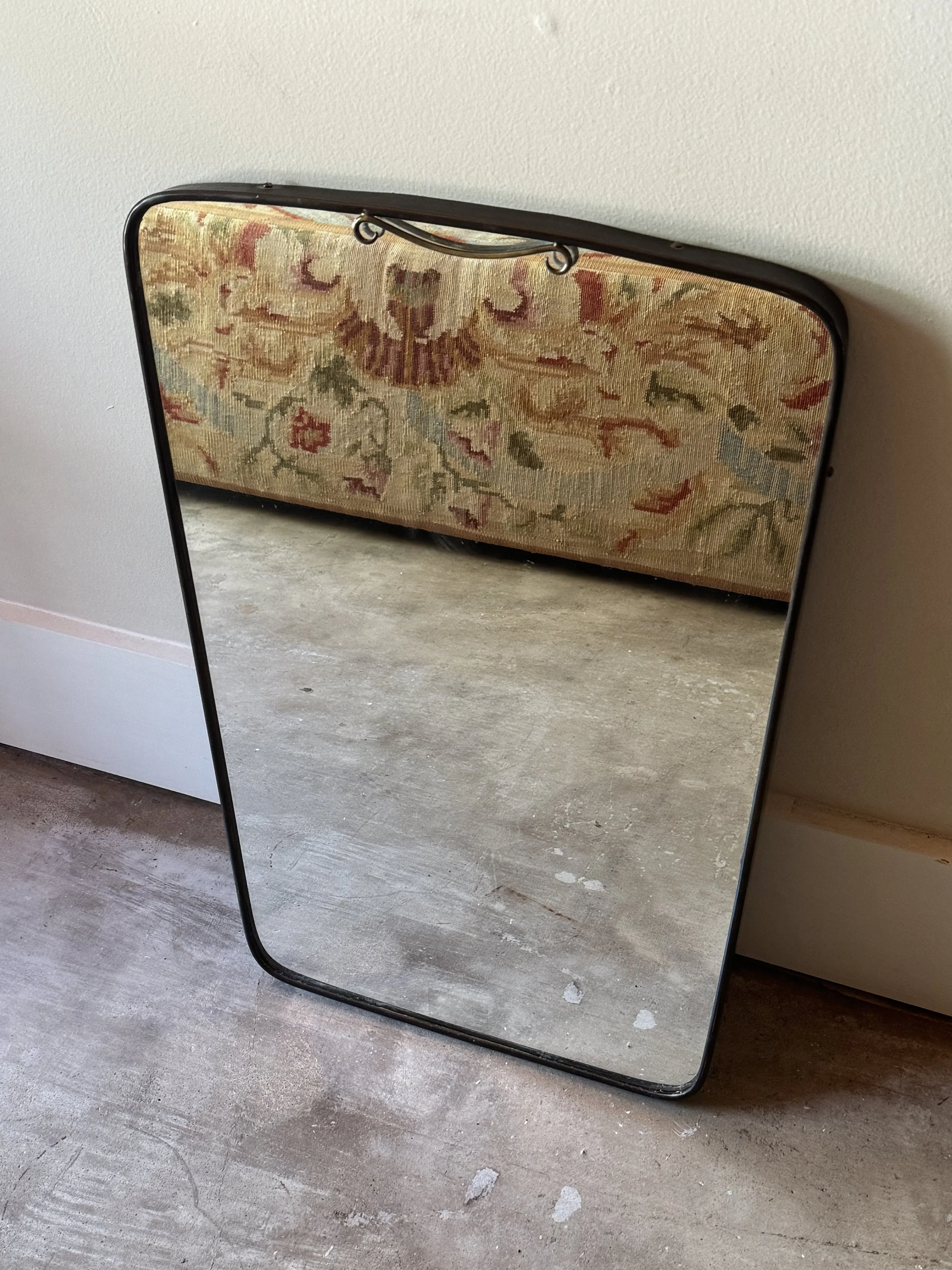 Vintage Italian Mirror in the Style of Gio Ponti