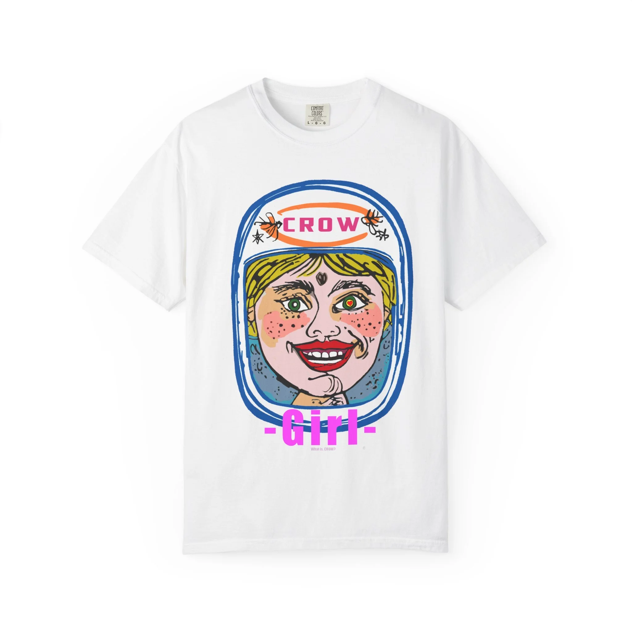 Crow Girl Graphic T-Shirt