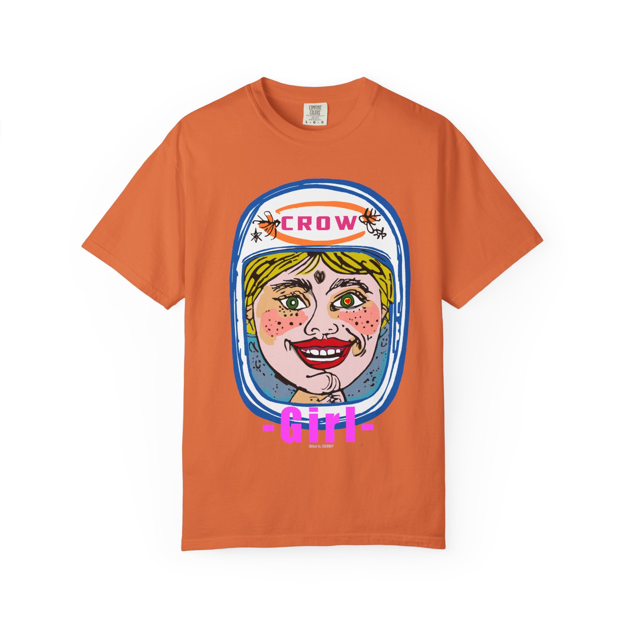 Crow Girl Graphic T-Shirt