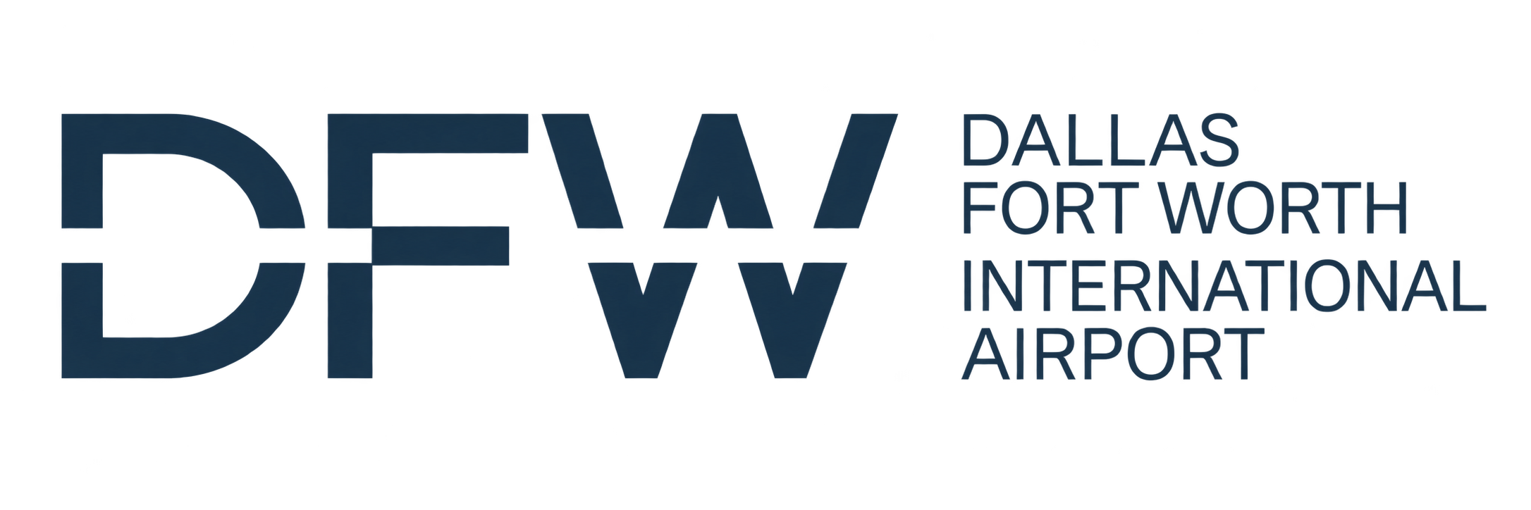 DFW International Airport logo, a client of Susan K. Medina Communication Strategies.
