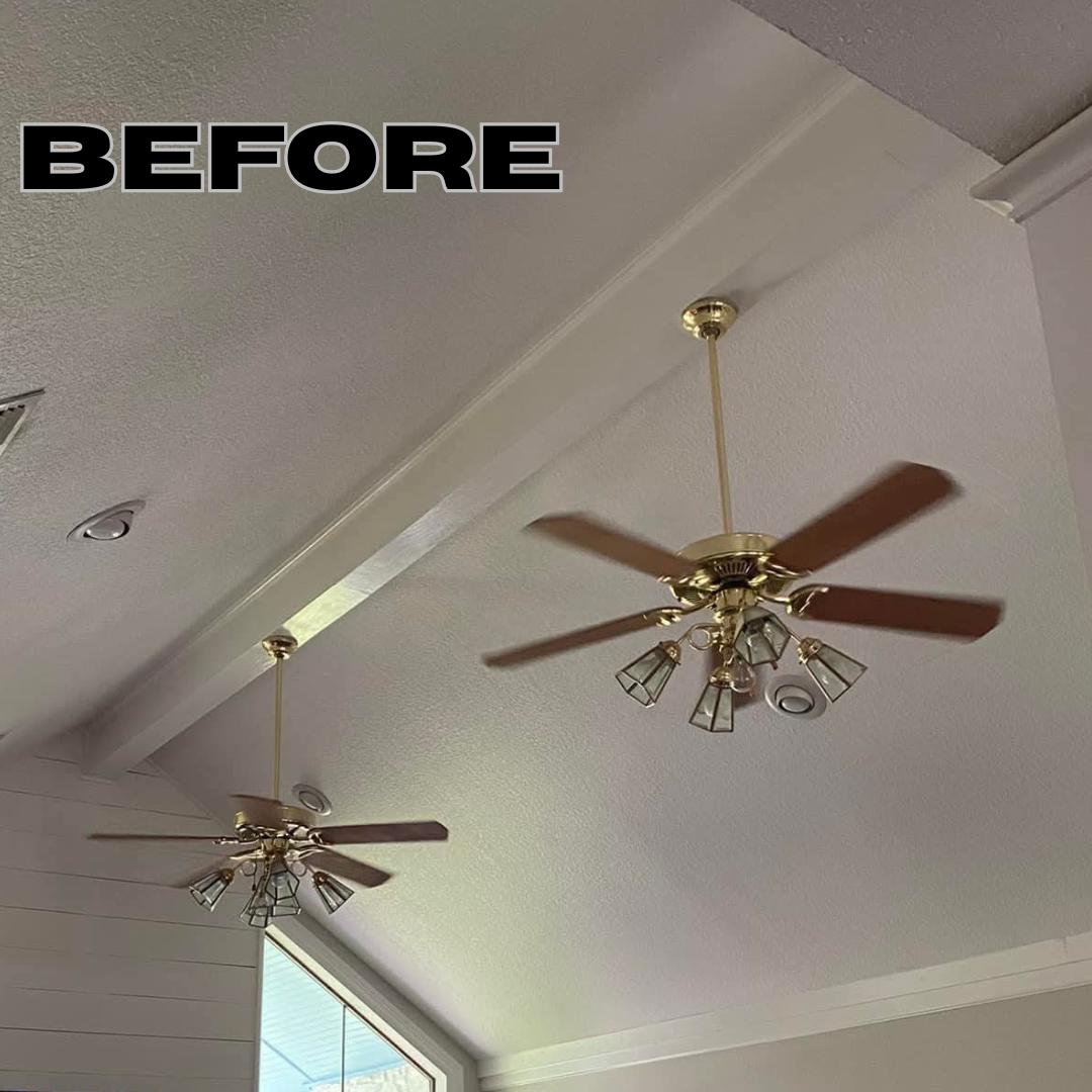 Before - Ceiling Fan Installation by Tanner Home Solutions