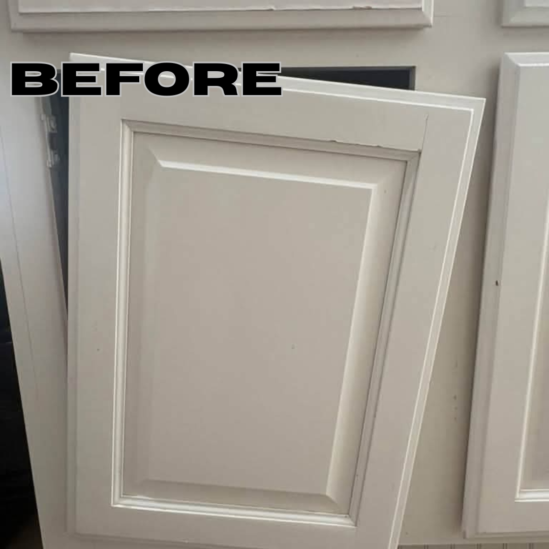 Before - Cabinet Door Repair by Tanner Home Solutions