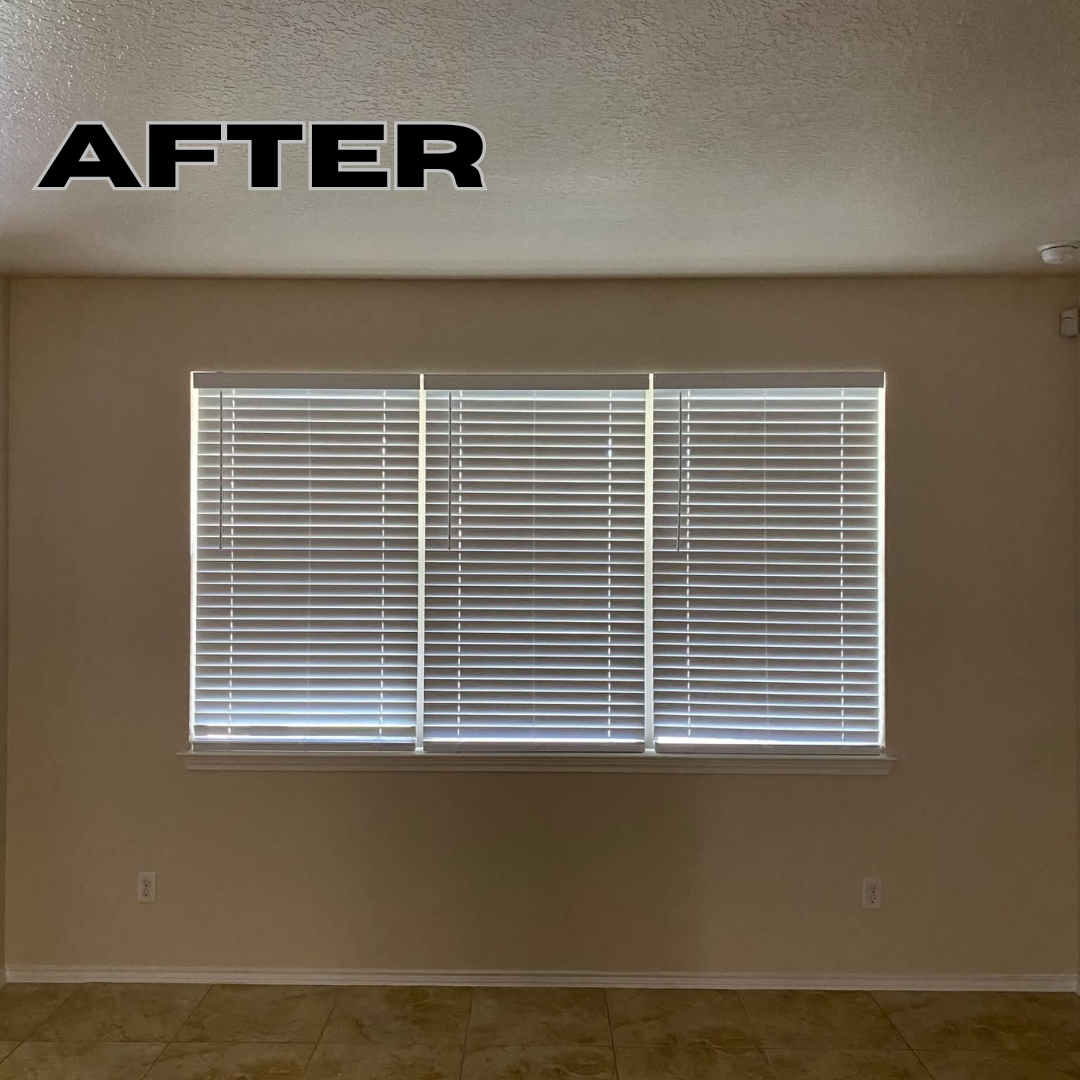 After - Blinds Installation by Tanner Home Solutions