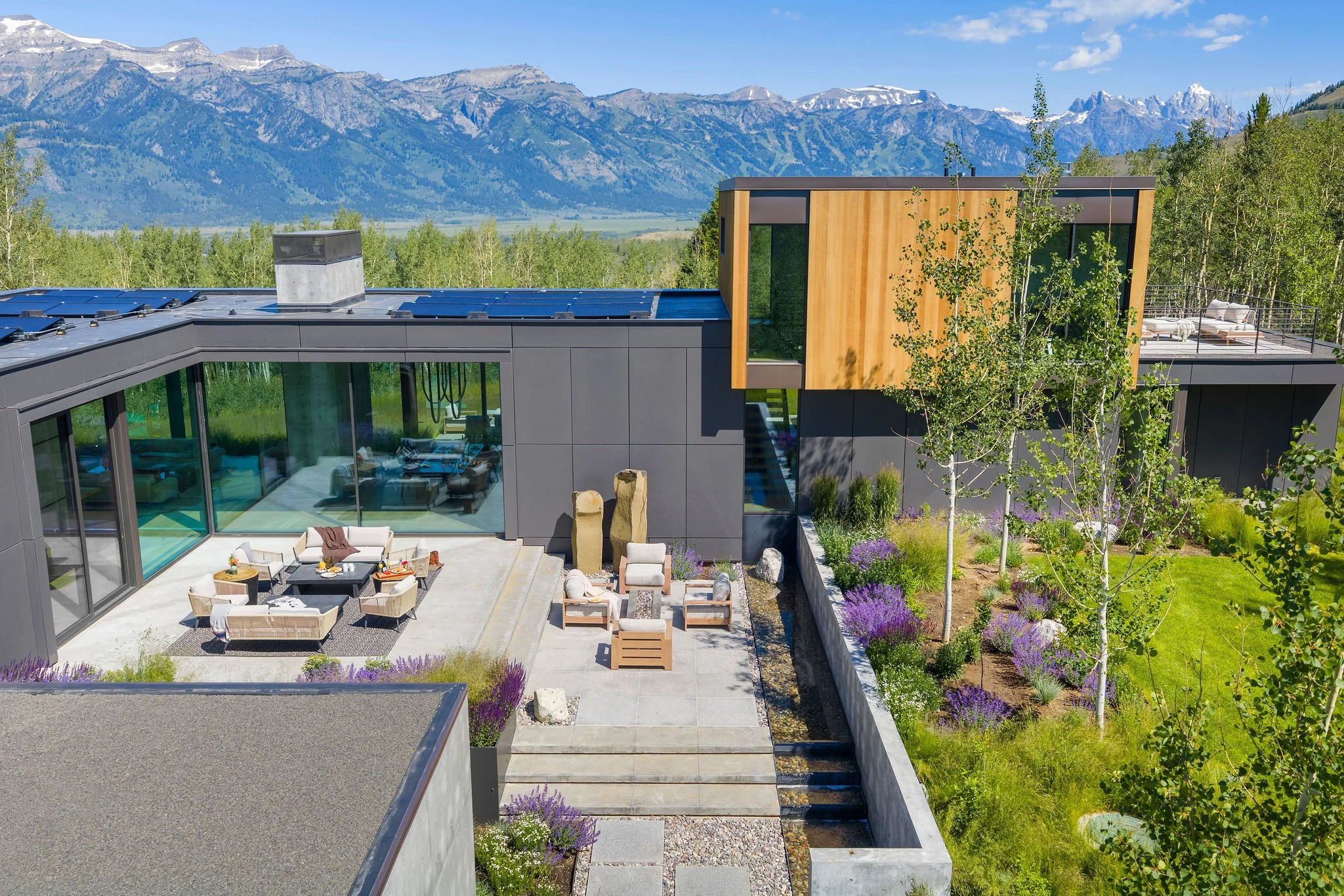 East Patio and Grand Teton