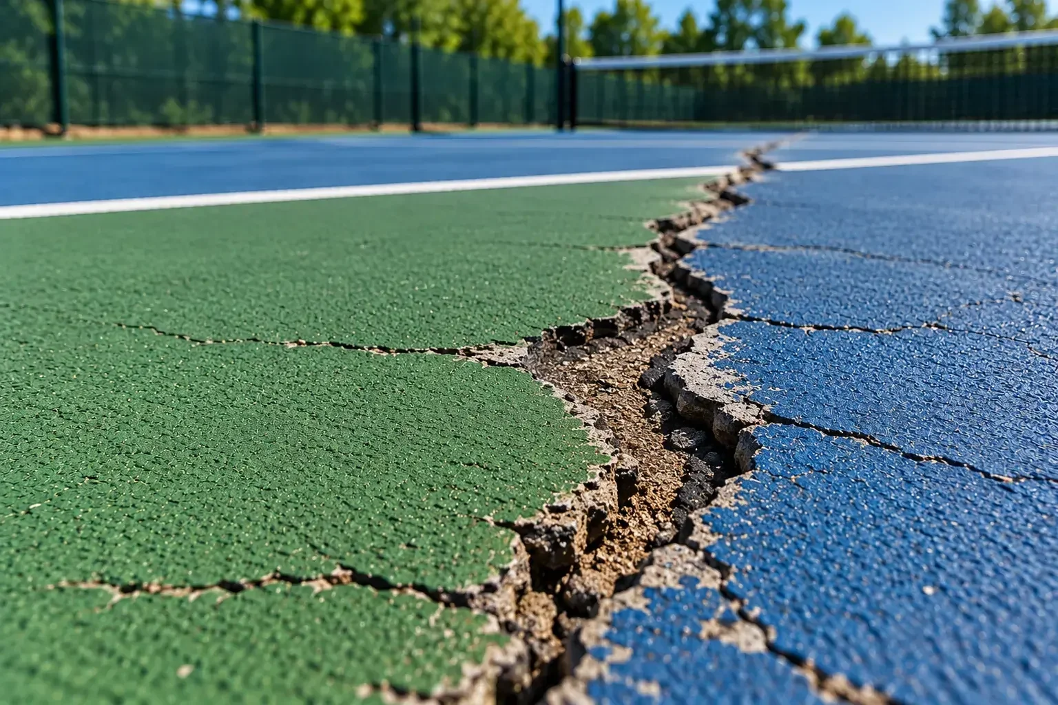 Wide or Expanding Cracks
