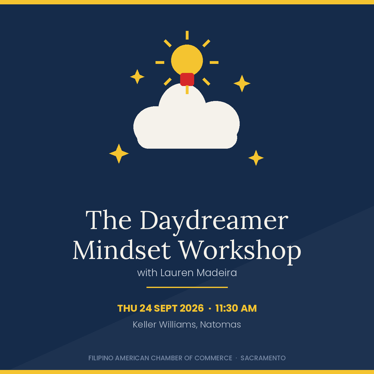 The Daydreamer Mindset Workshop with Lauren Madeira