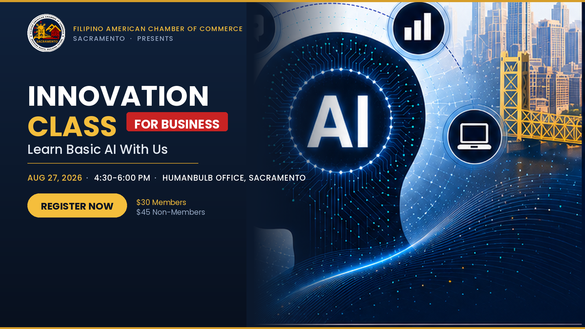 Innovation Class for Business: Learn Basic AI With Us