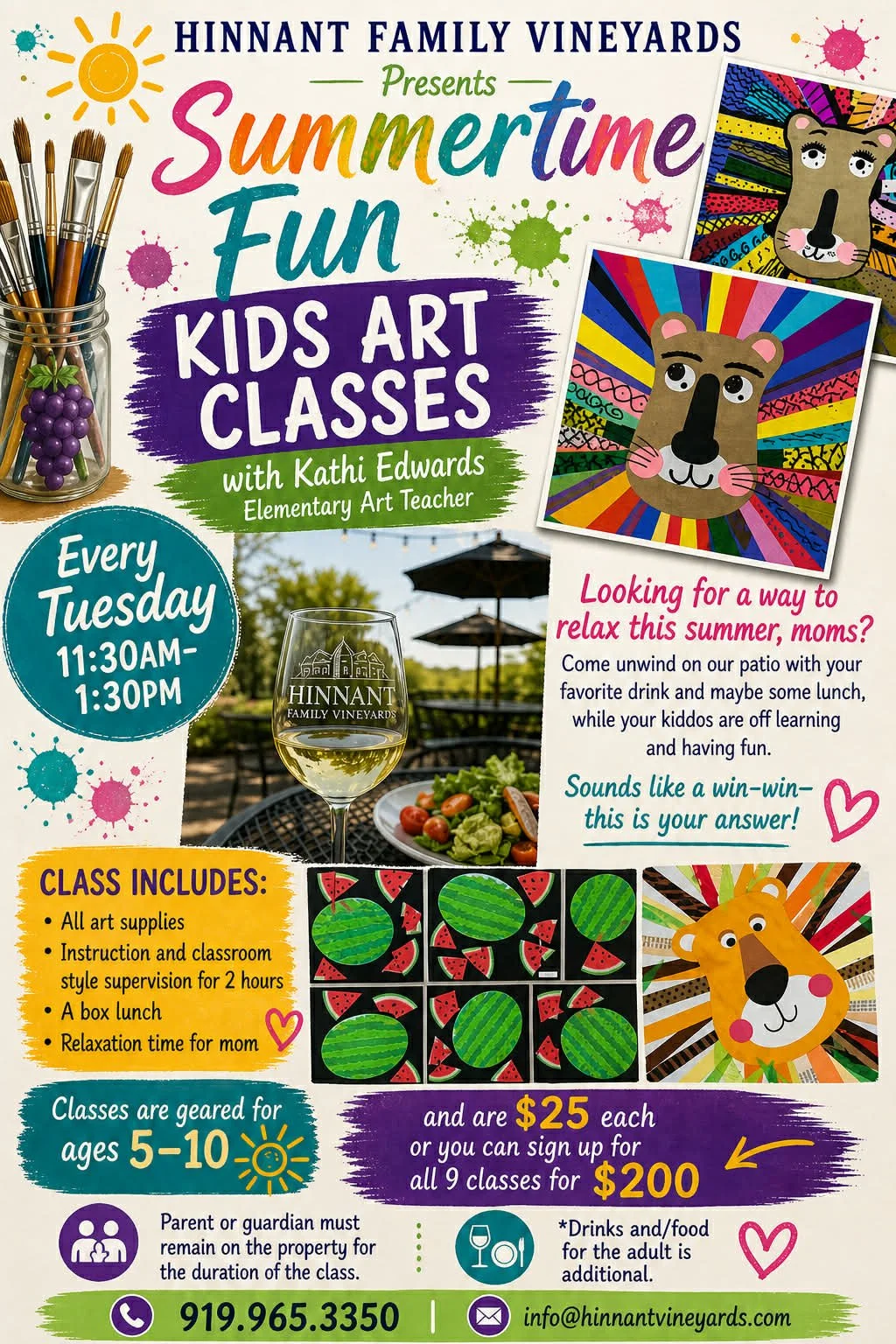 Hinnant Kid’s Art Class