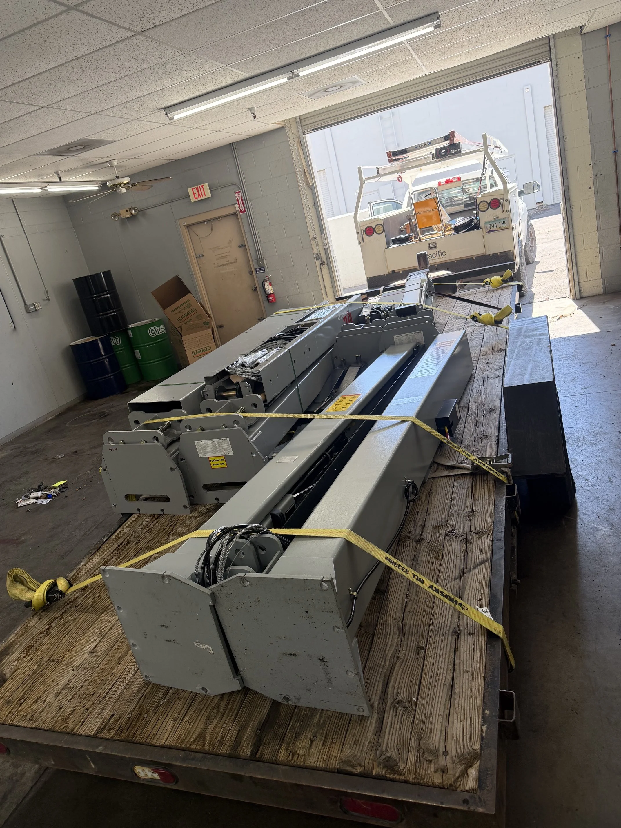 quicklift 9k baseplate 2 post lift move and transport