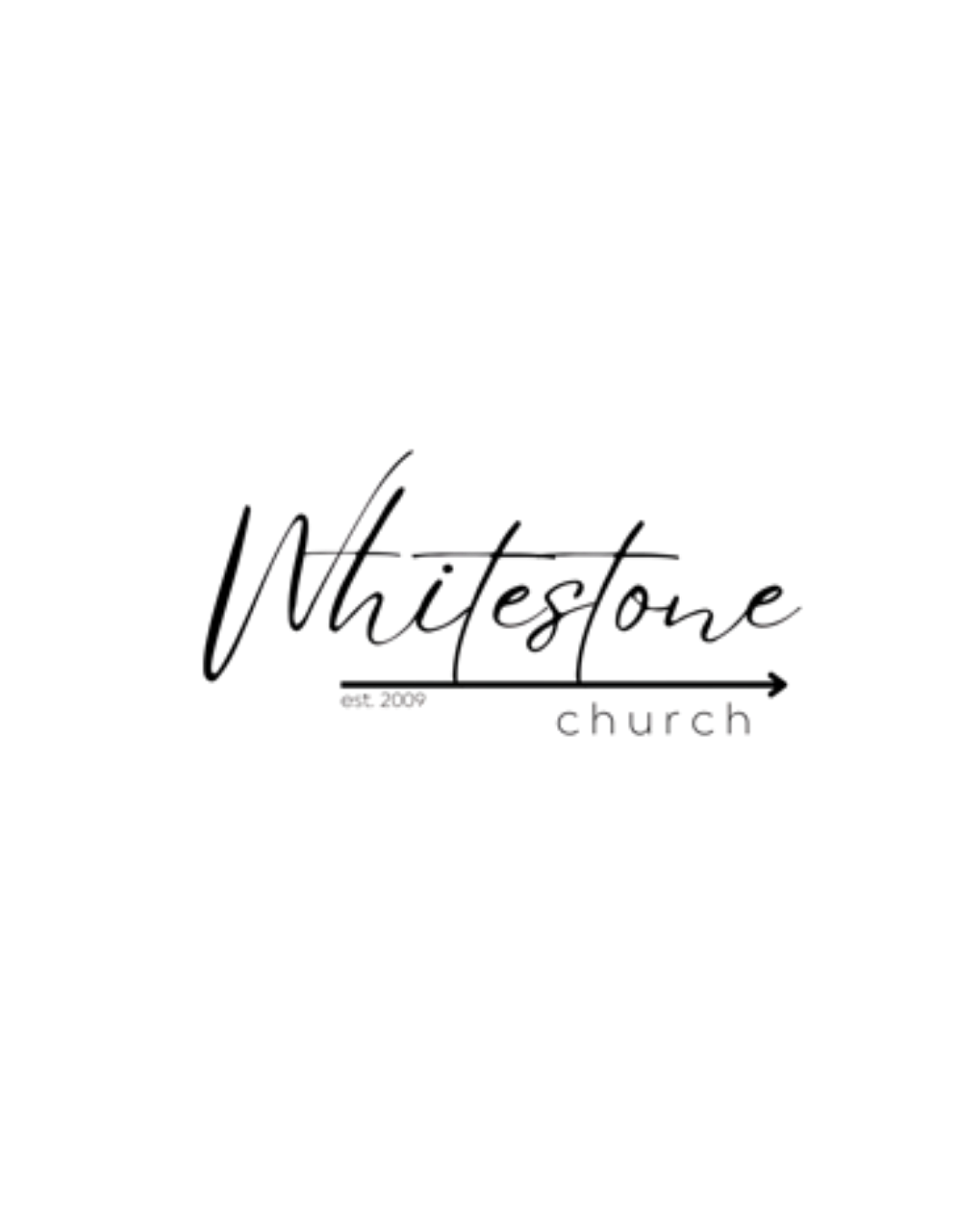 Logo for Witness Church featuring a stylized cross and the text 'Witness Church'.