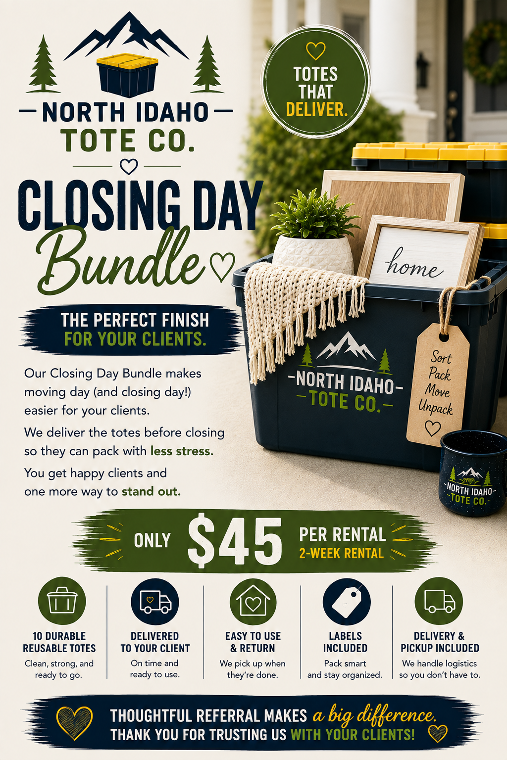 Closing Day Bundle (Realtor Partner Package)