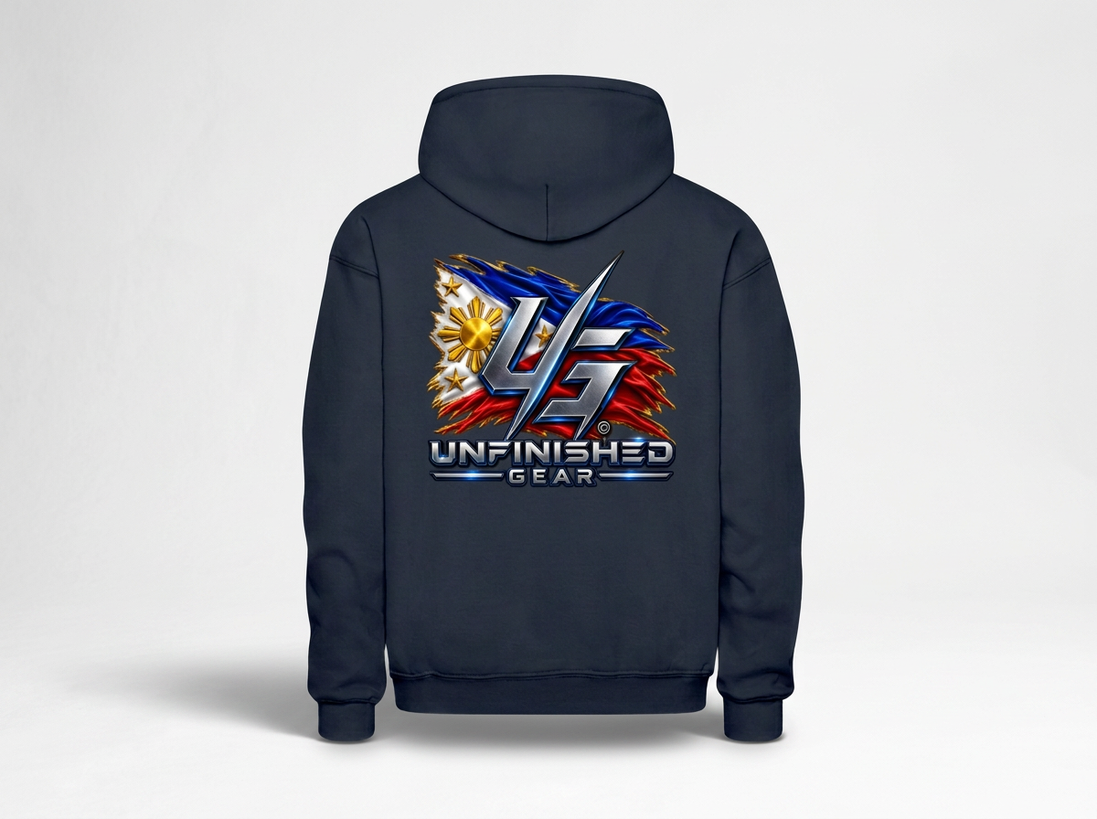 Gildan Heavy Blend Adult Hoodie - Filipino Flag
