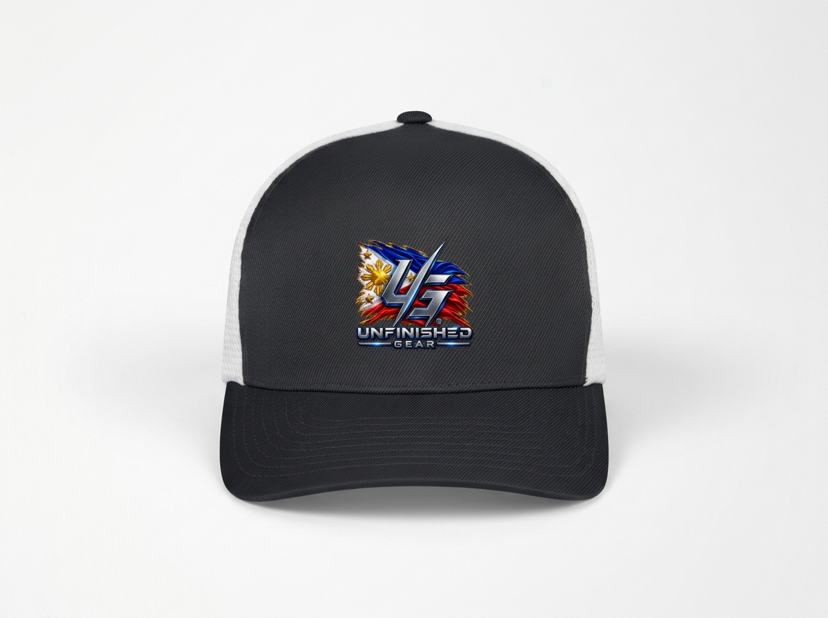 Flexfit Fitted Baseball Cap - Filipino Flag