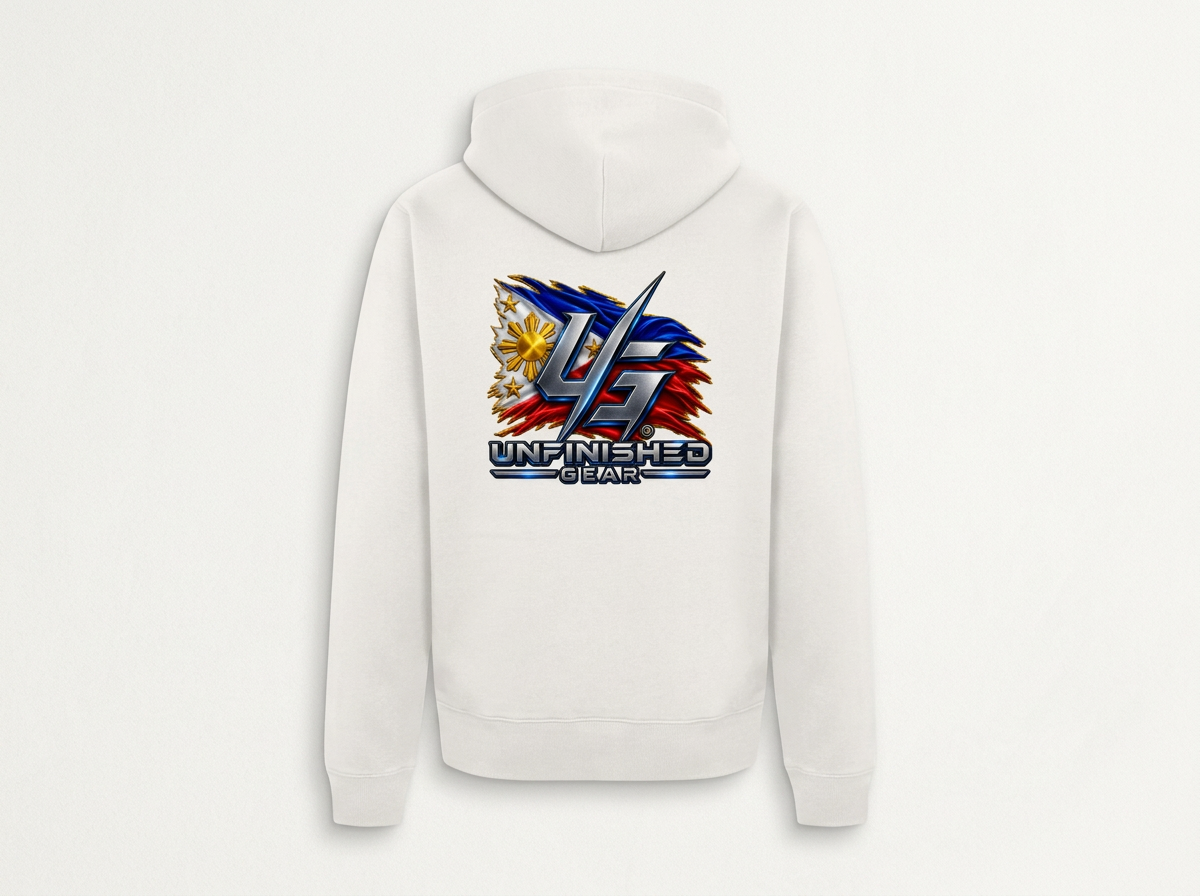Unisex Premium Organic Zip Hoodie - Filipino Flag