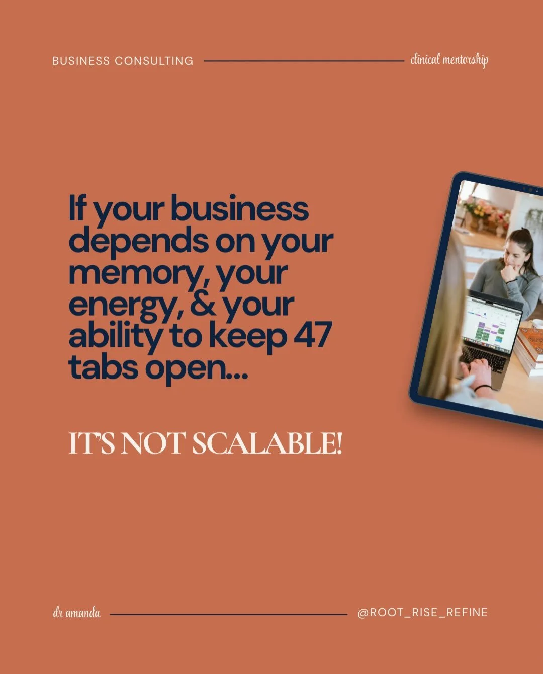 Being needed for everything isn&rsquo;t the same as being essential. You&rsquo;re not the problem, it&rsquo;s the lack of systems and structure underneath the business.

Your real value is running the business strategically, growing it with intention