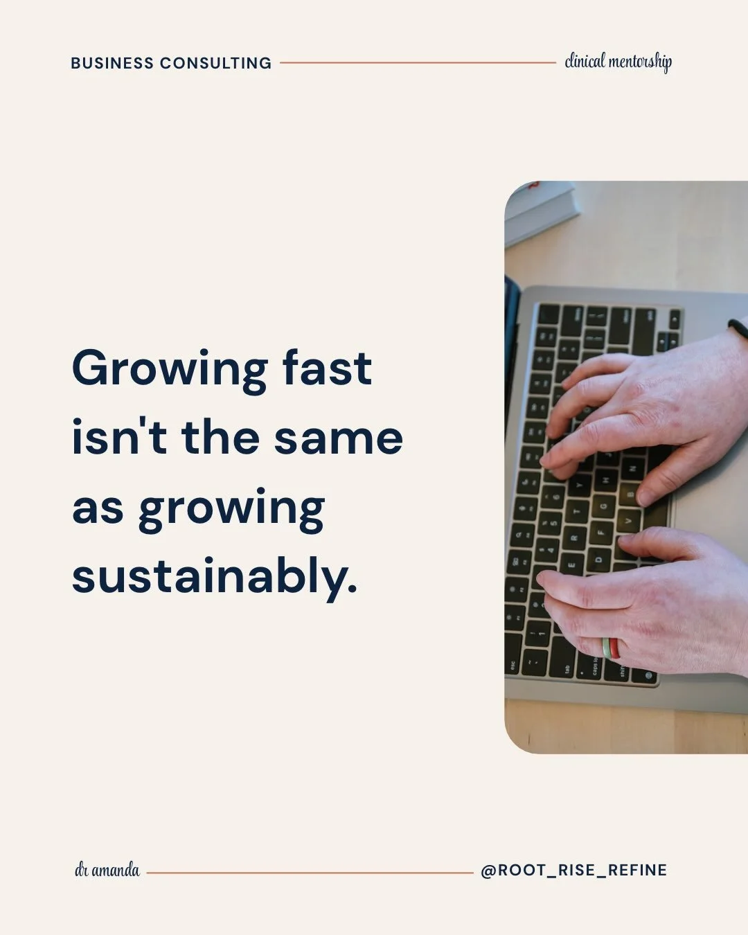 A client of mine put it perfectly: her practice was booming, and she still felt like she was barely keeping her head above water. Fast growth without systems just means you&rsquo;re drowning faster. 

She wanted to understand her numbers and finally 