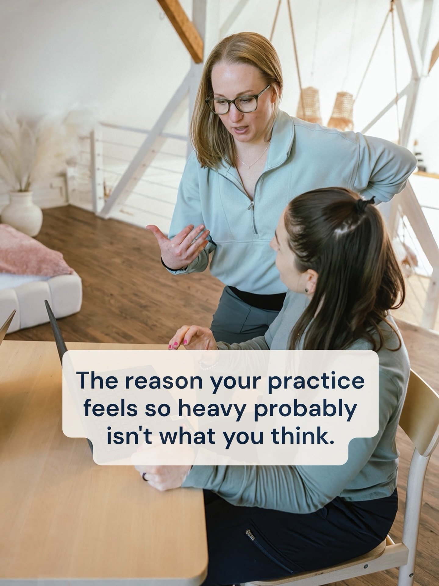 If your practice feels heavy, your mornings start swirly and you&rsquo;re brain dead by the end of the day. 

You&rsquo;re not the problem, your body is speaking because you&rsquo;re stepping into a new role!

That information is valuable. It helps u